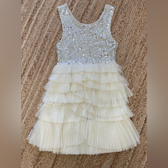 alice and olivia white beaded dress PAIGE EMBELLISHED CHOKER MINI GOWN in MULTI